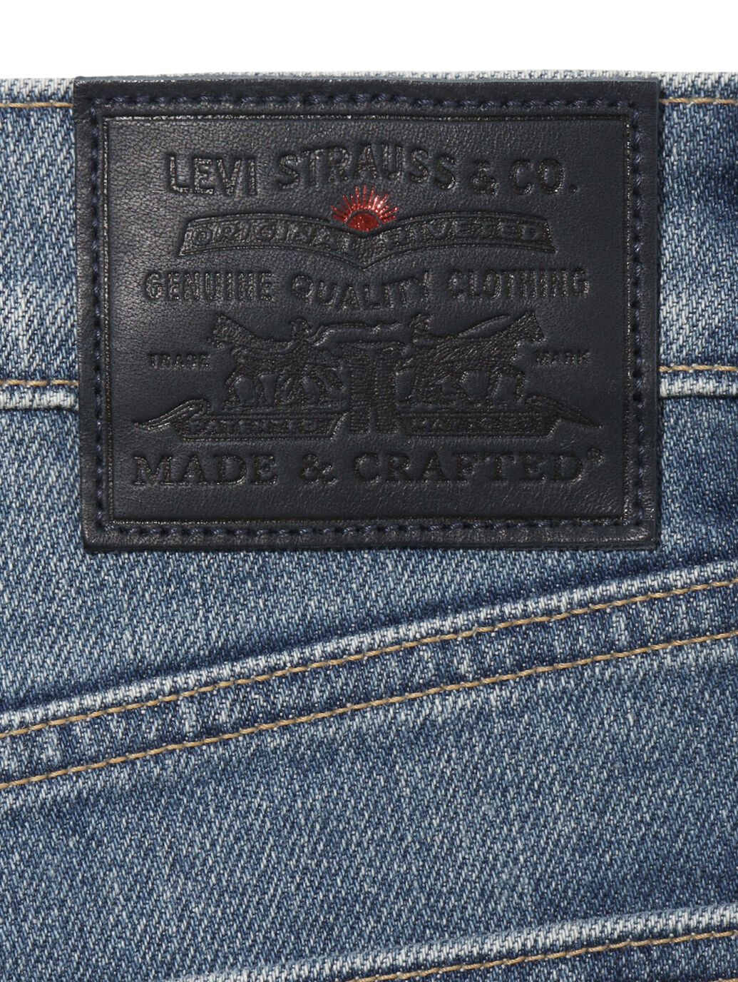 LEVI'S® MADE&CRAFTED®ハイライズ BORROWED FROM THE BOYS｜リーバイス